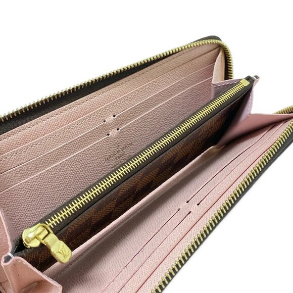 LOUIS VUITTON Portefeuille Clmence Rose Ballerine Damier - 425-082225 - Picture 4 of 8